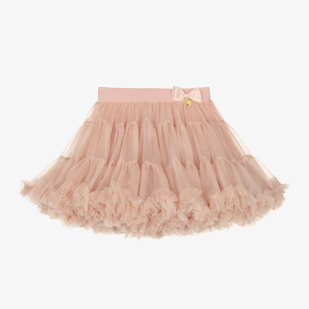 Angel's Face - Girls Pink Tulle Tutu Skirt | Childrensalon