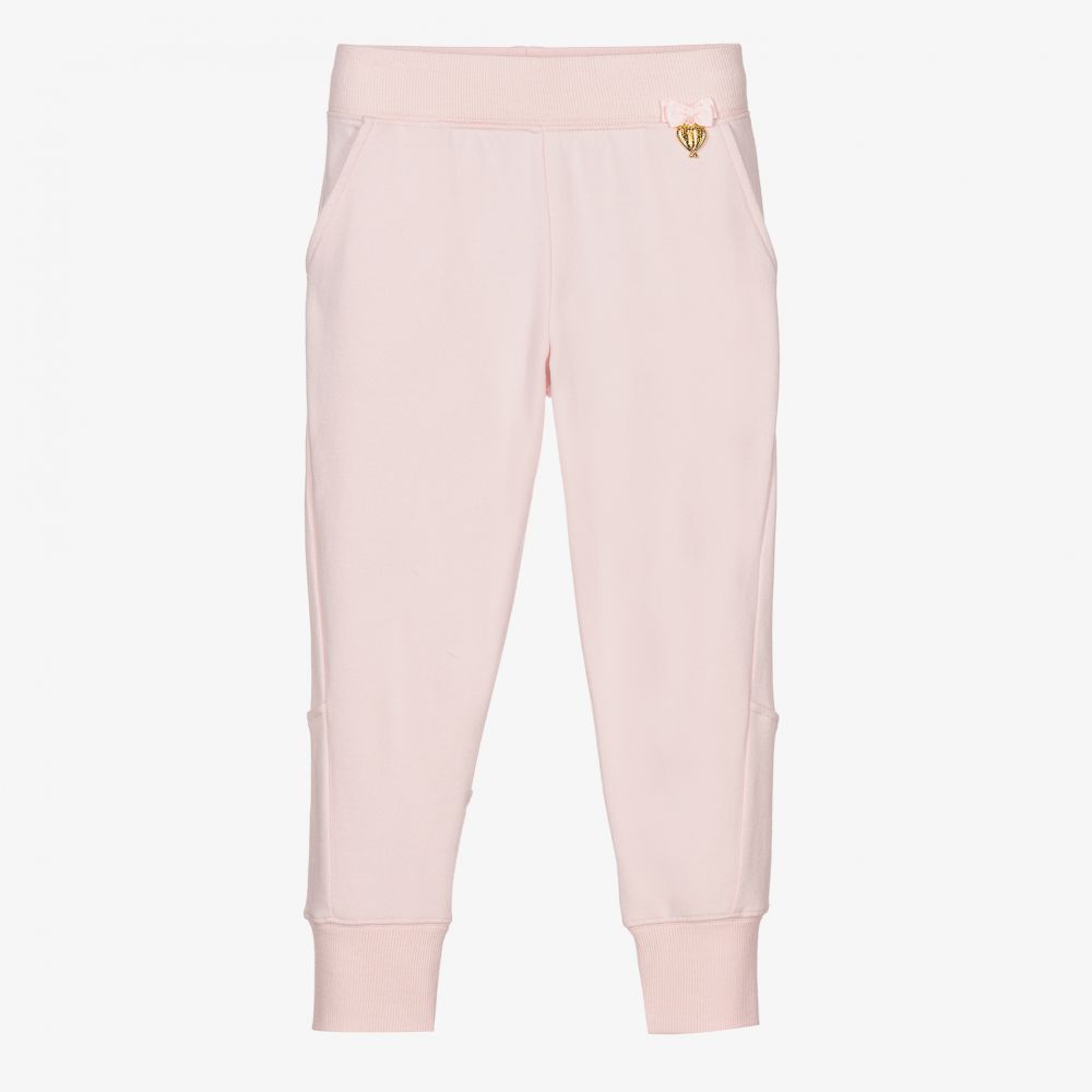 Angel's Face - Girls Pink Wings Joggers | Childrensalon
