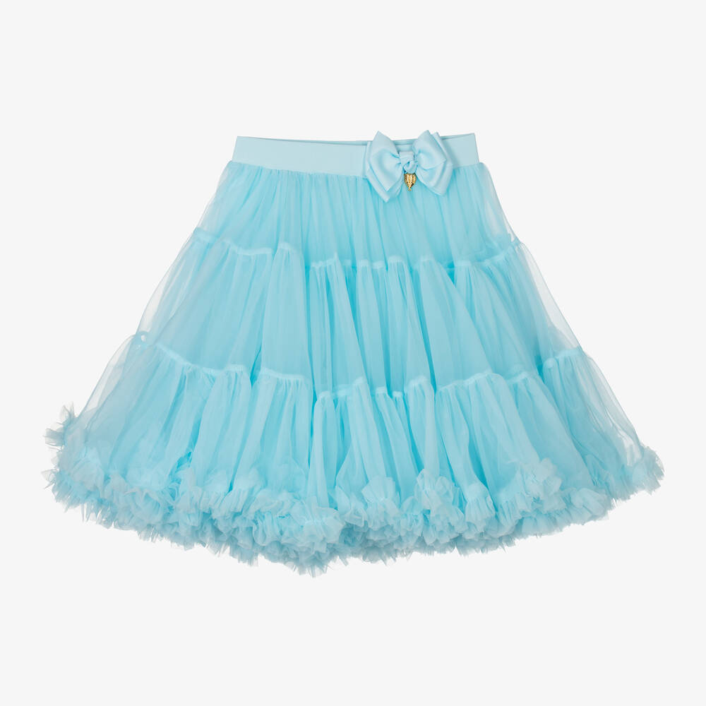 Angel's Face - Teen Girls Blue Tulle Tutu Skirt | Childrensalon