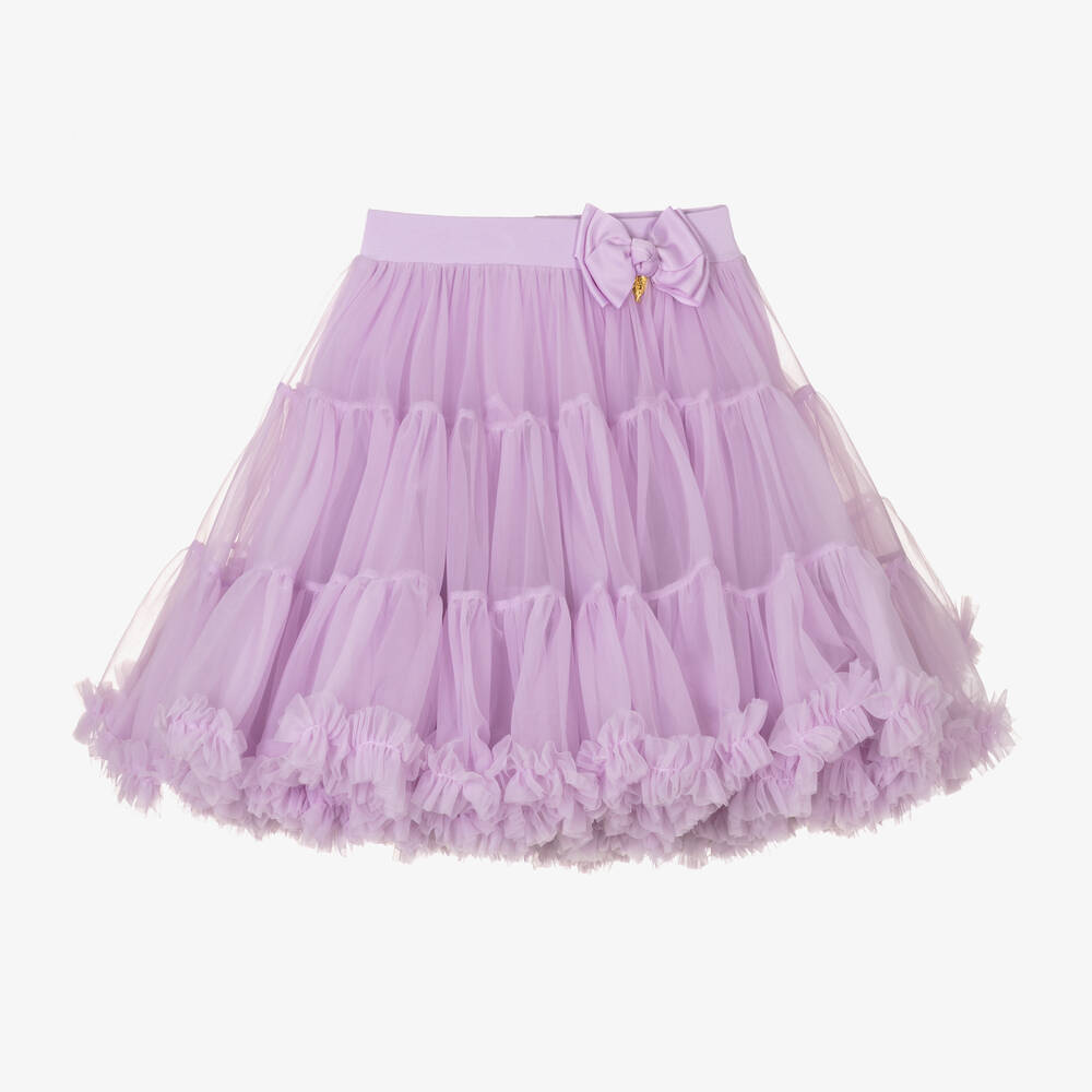Angel's Face - Teen Girls Purple Tulle Tutu Skirt | Childrensalon