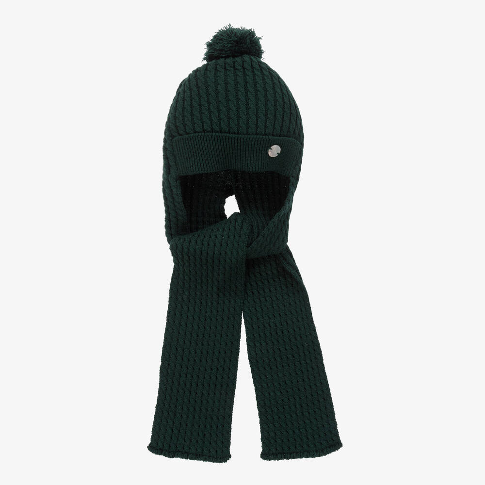 Artesanía Granlei - Green Knitted Hat | Childrensalon