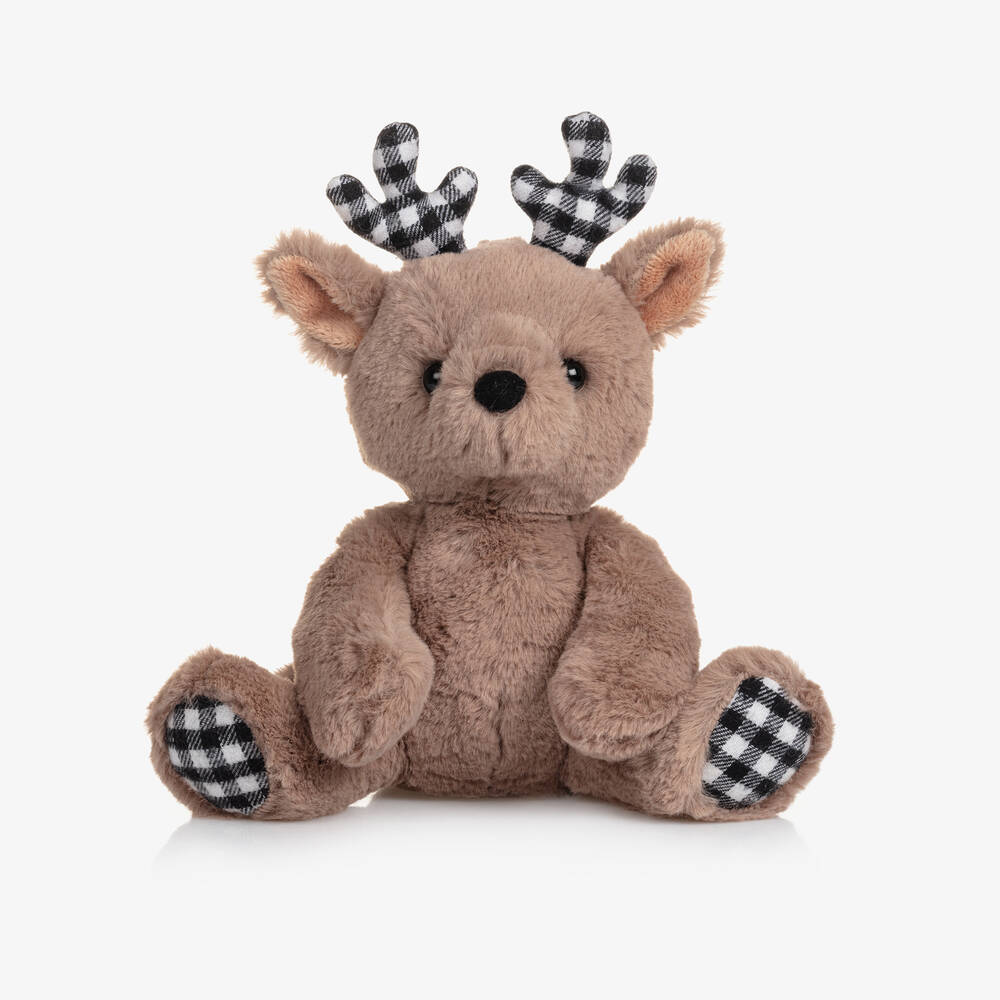 Aurora - Beige Reindeer Soft Toy (18 cm) | Childrensalon