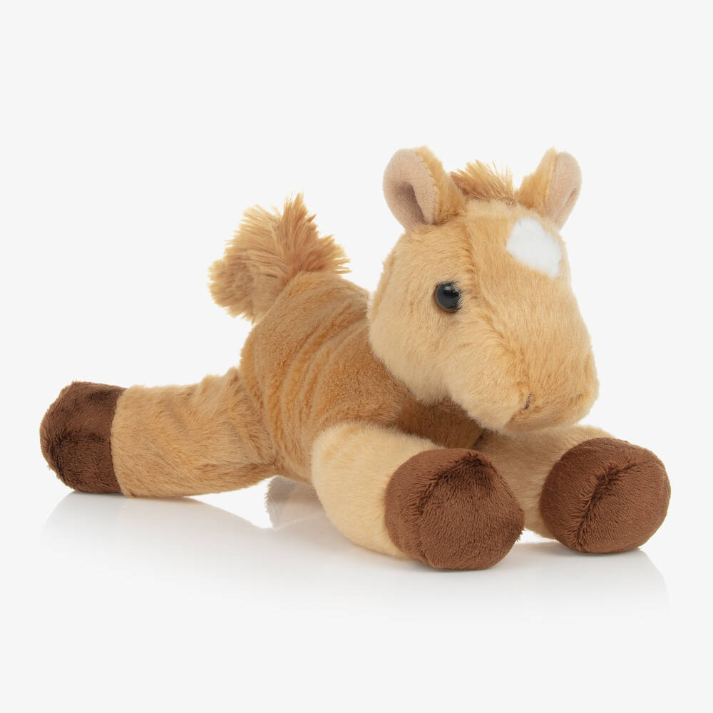 Aurora - Brown Prancer Horse Soft Toy (22 cm) | Childrensalon