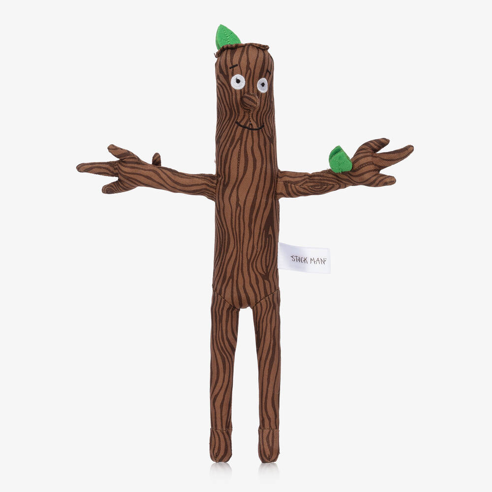 Aurora - Peluche marron Stick Man (31 cm) | Childrensalon