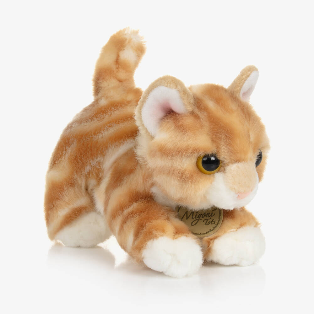 Aurora - Ginger Tabby Kitten Soft Toy (17cm) | Childrensalon