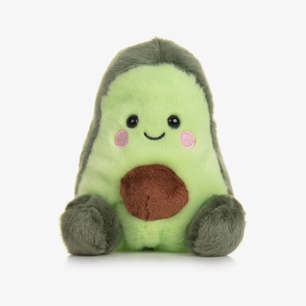 Aurora Palm Pals - Green Avocado Plush Soft Toy (14cm) | Childrensalon