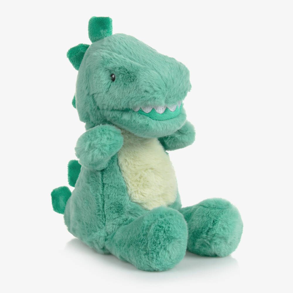 Aurora - Green Plush Dino Baby Comforter (29 cm)