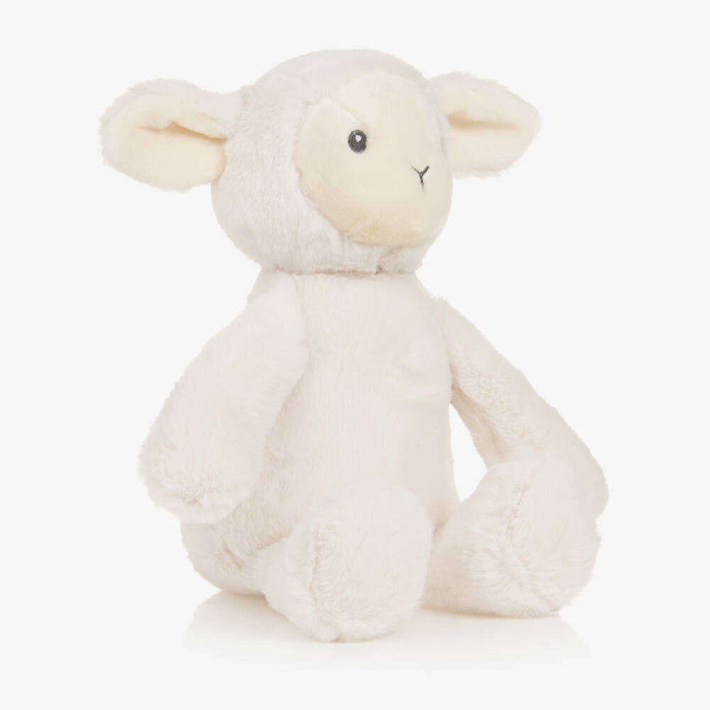 Aurora - Ivory Lamb Soft Toy (33 cm) | Childrensalon