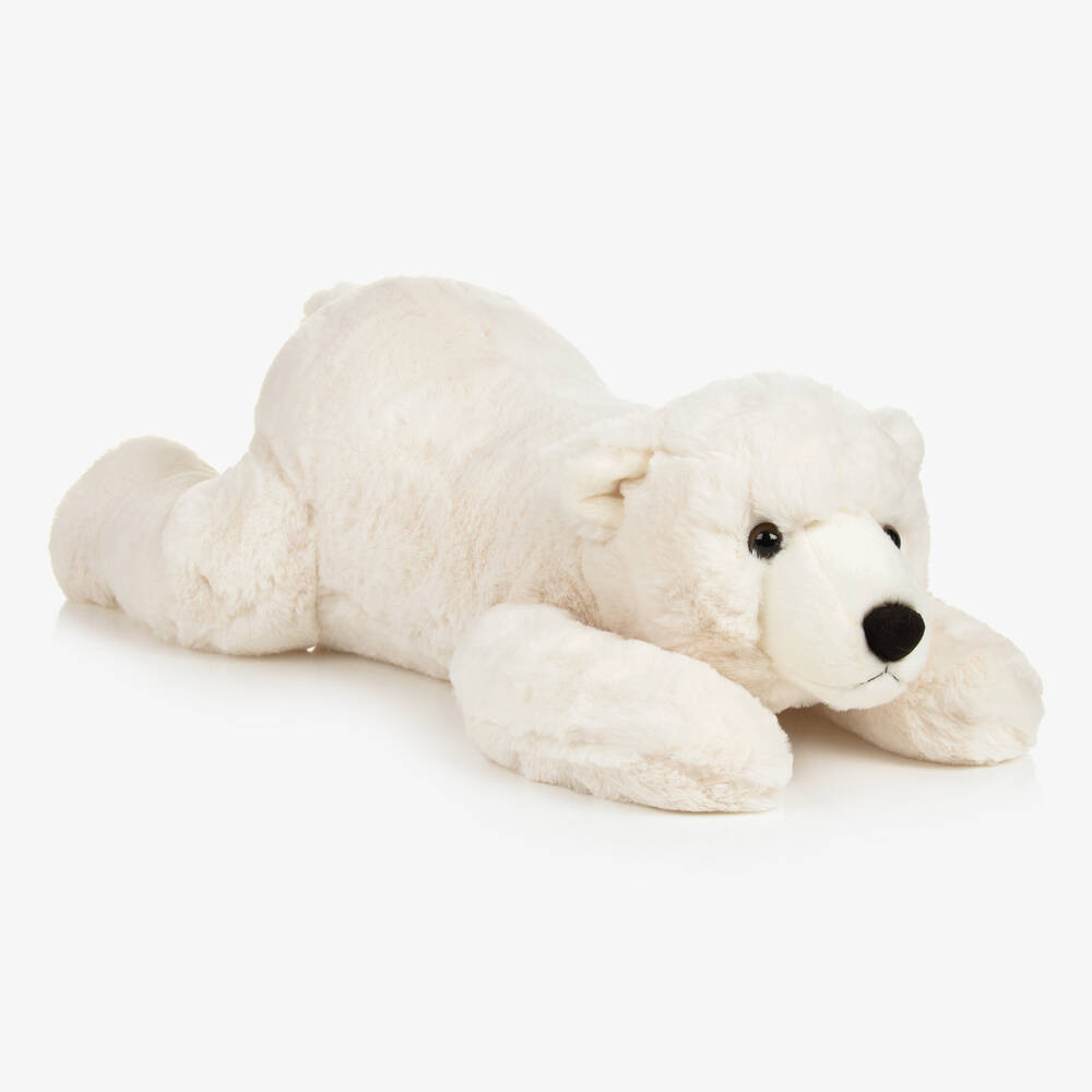 Aurora - Eisbären-Kuscheltier Elfenbein 52cm | Childrensalon