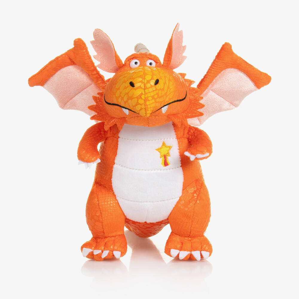 Aurora - Оранжевая мягкая игрушка Дракон Зог (22см) | Childrensalon