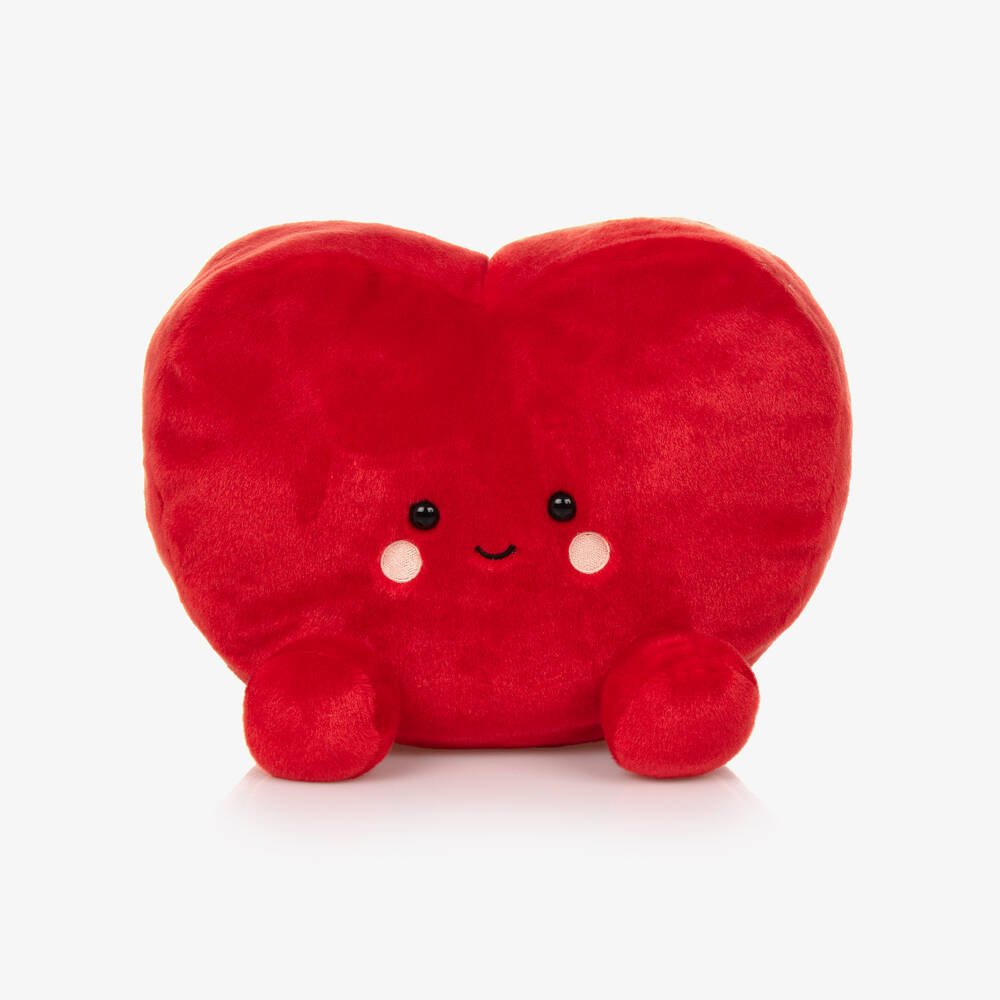 Aurora - Red Amore Heart Large Soft Toy (25cm) | Childrensalon