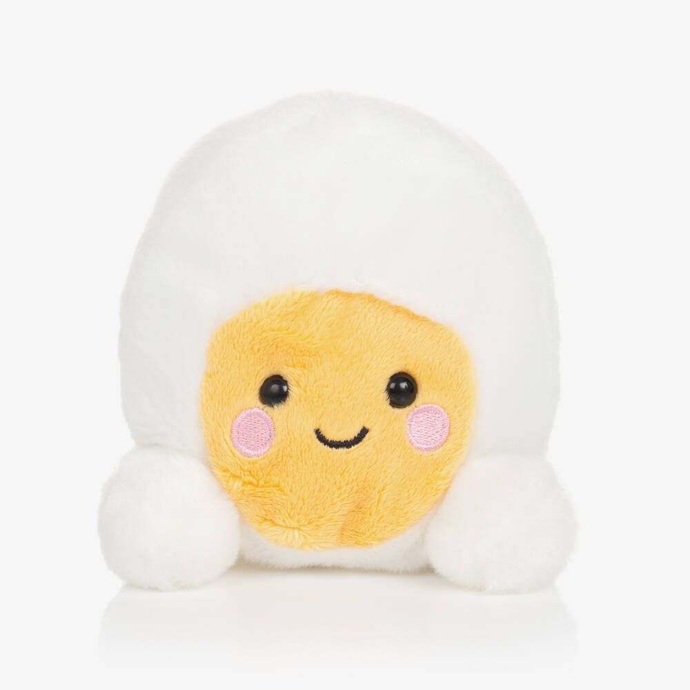 Aurora - White Bobby Egg Soft Toy (11cm) | Childrensalon