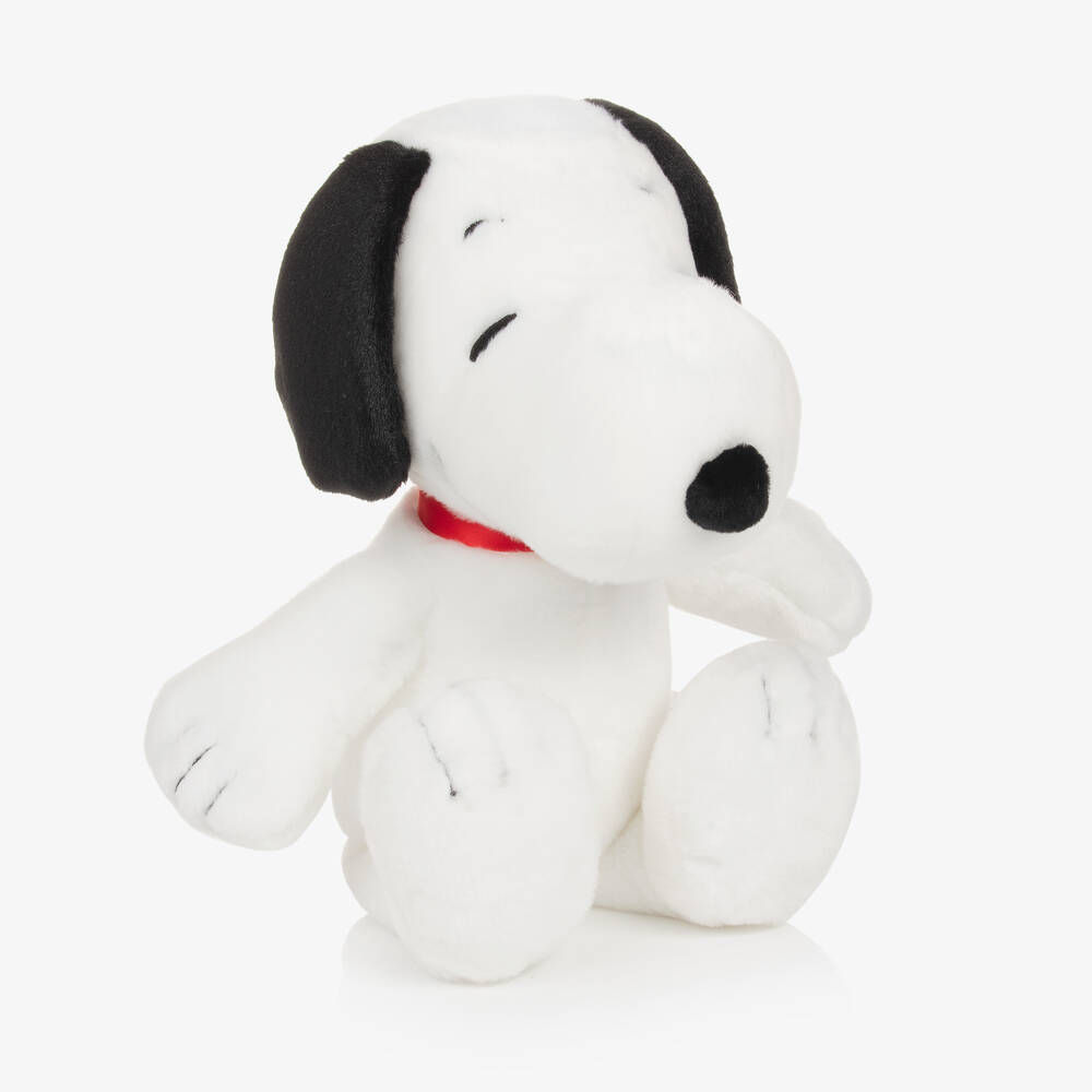 Aurora - White Peanuts Snoopy Soft Toy (29cm) | Childrensalon