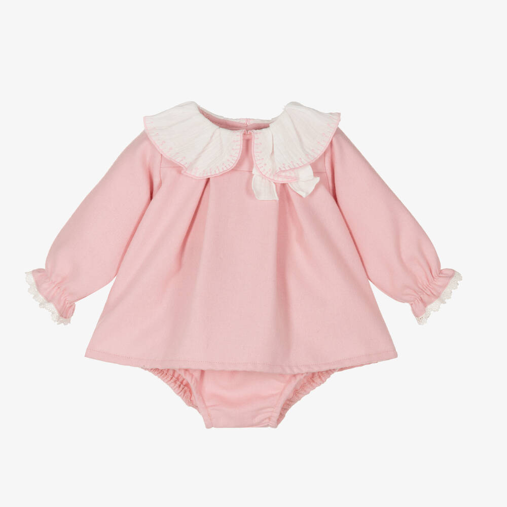 Babidu - Baby Girls Pink Dress | Childrensalon