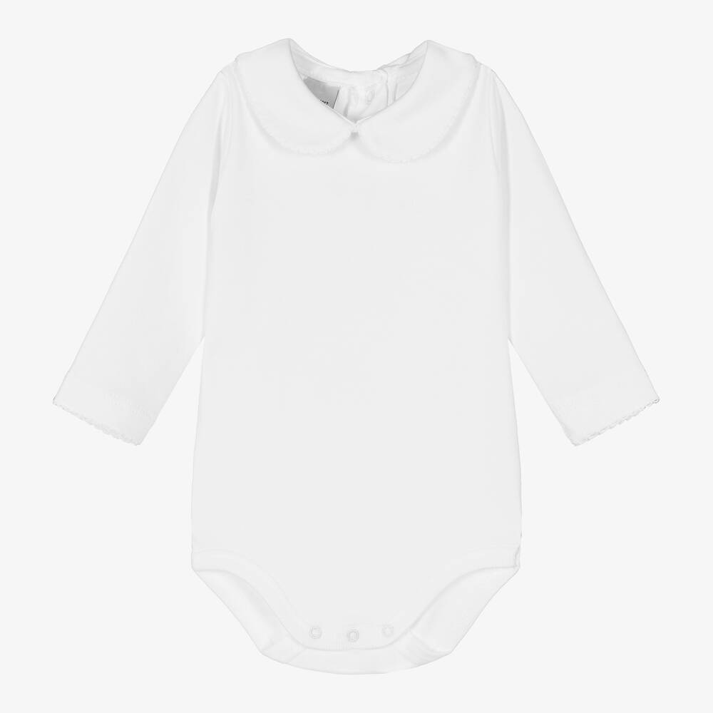 Babidu - Body blanc en coton | Childrensalon