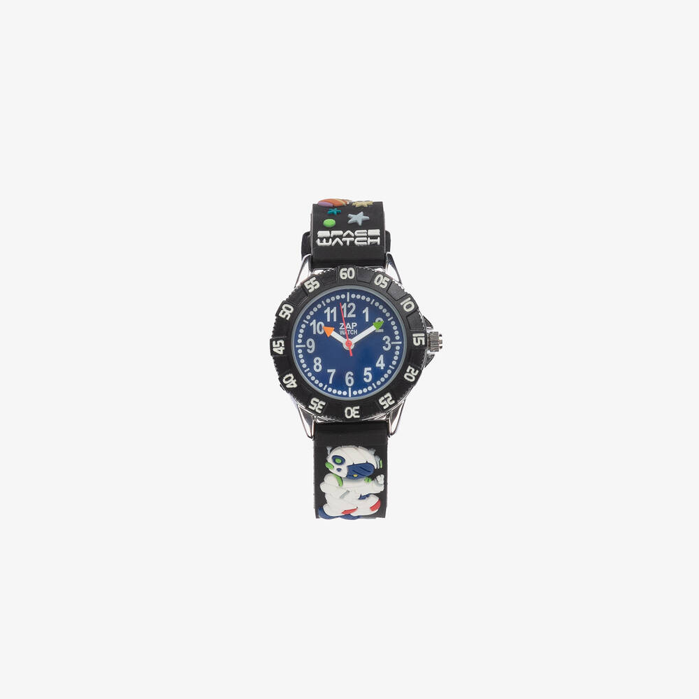 Baby Watch, Paris - Черные часы Космос для мальчиков  | Childrensalon