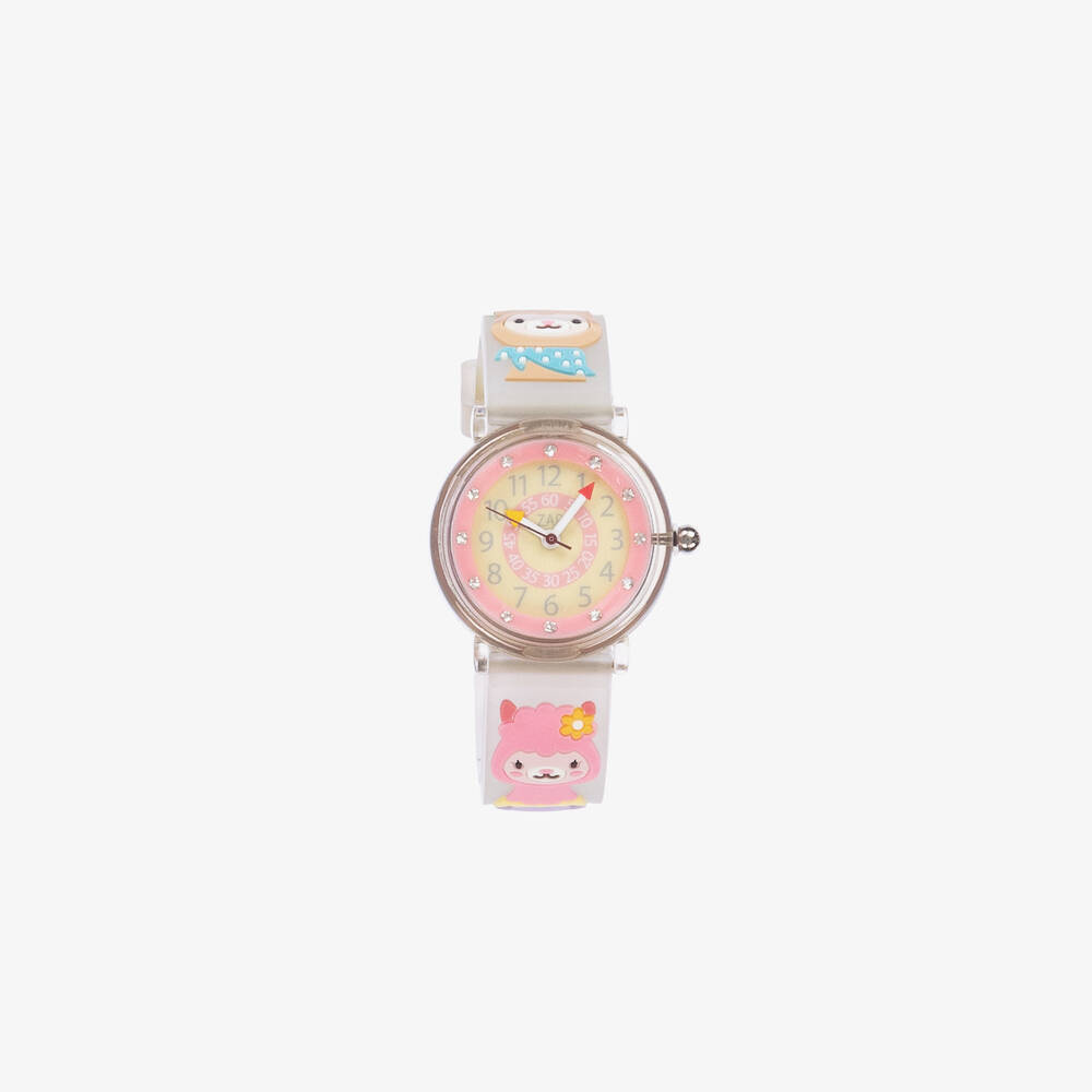Baby Watch, Paris - Розовые часы с альпаками для девочек | Childrensalon