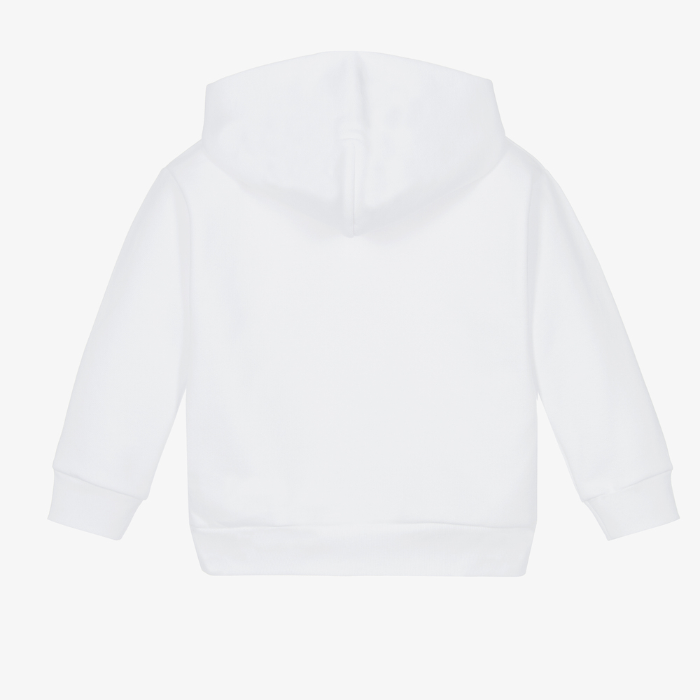 Balenciaga - White Slime Logo Hoodie | Childrensalon