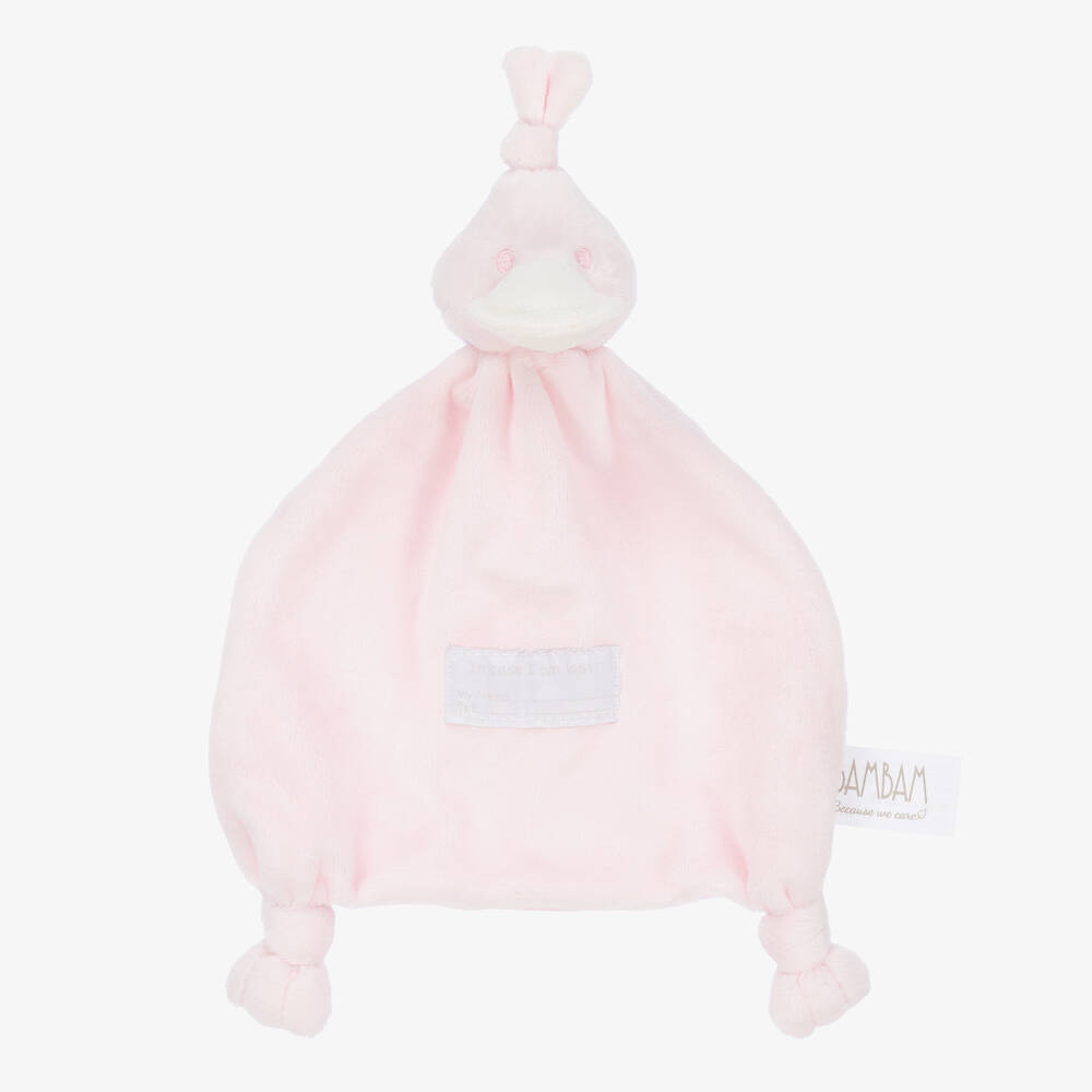 Bam Bam - Pale Pink Comforter (27cm) | Childrensalon