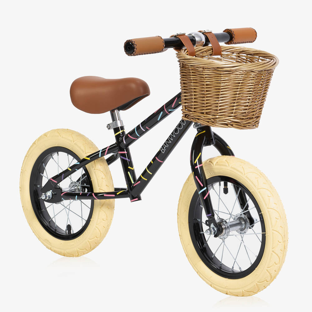 Banwood - Black First Go Balance Bike | Childrensalon