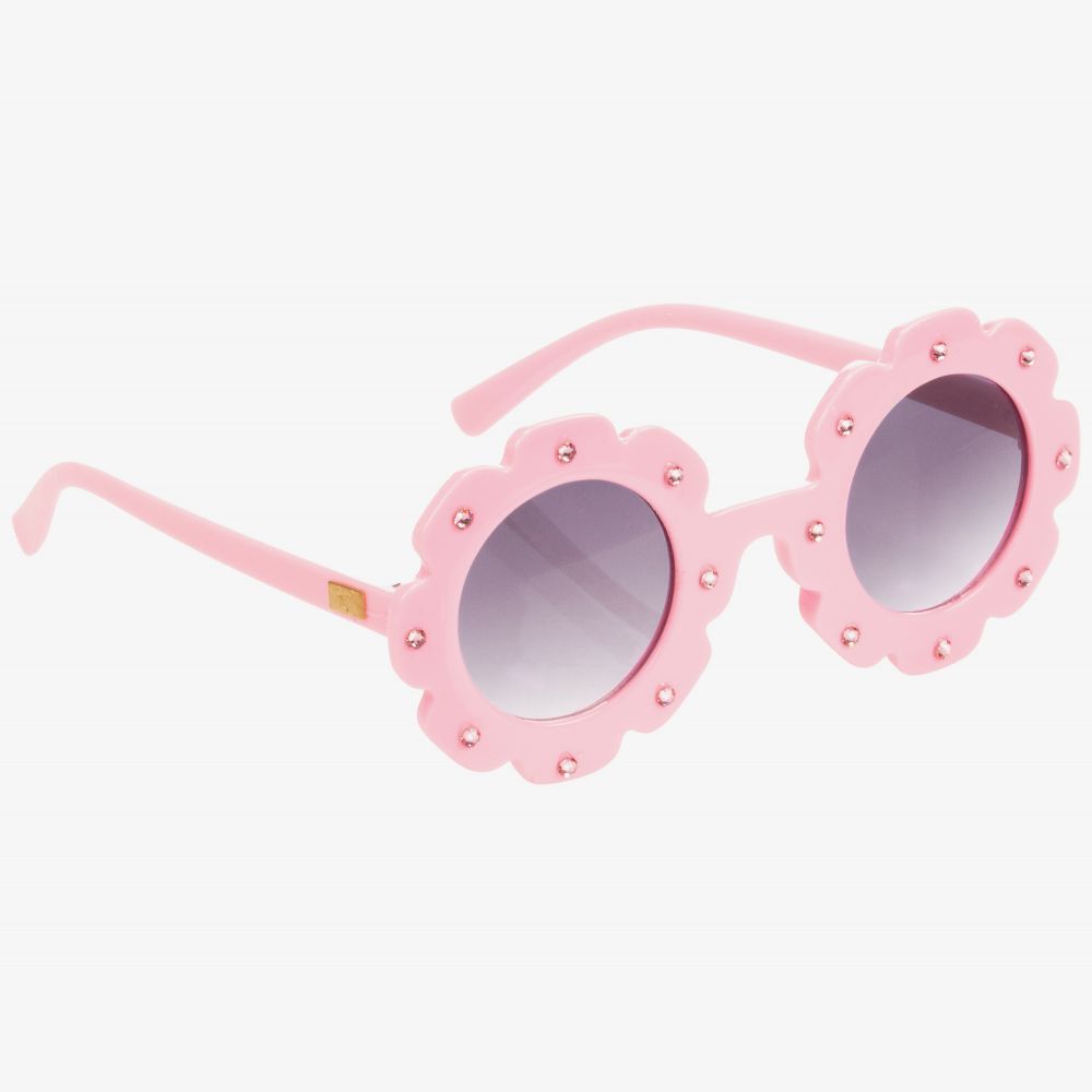Bari Lynn - Girls Pink Flower Sunglasses | Childrensalon