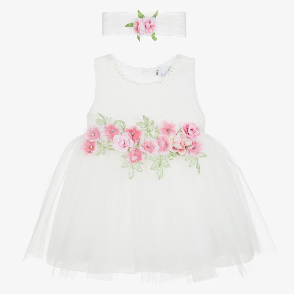 Beau KiD - Baby Girls Tulle Dress Set | Childrensalon