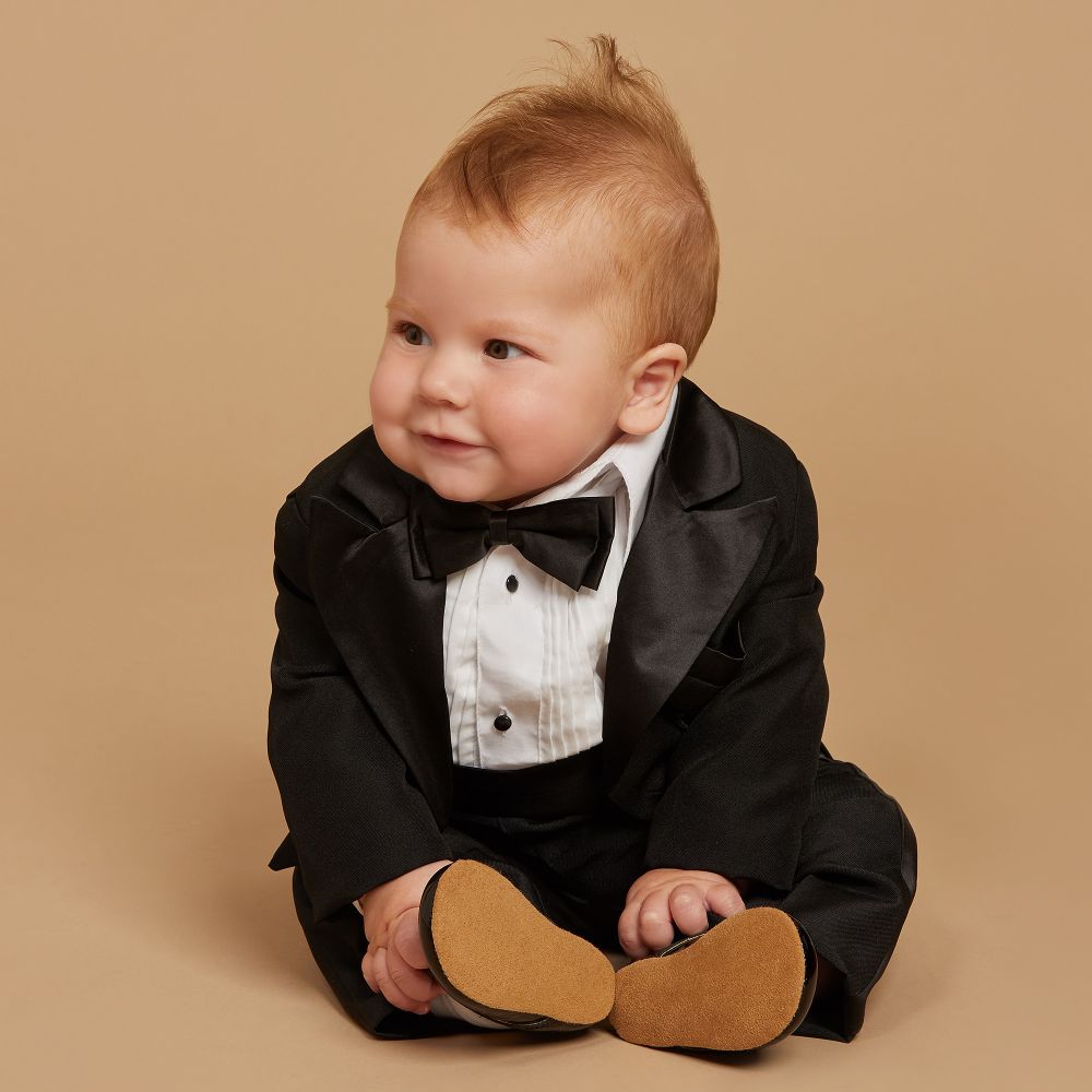 baby boy tuxedo shoes
