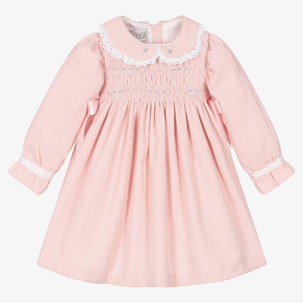 Beau KiD - Розовое вельветовое платье для девочек | Childrensalon