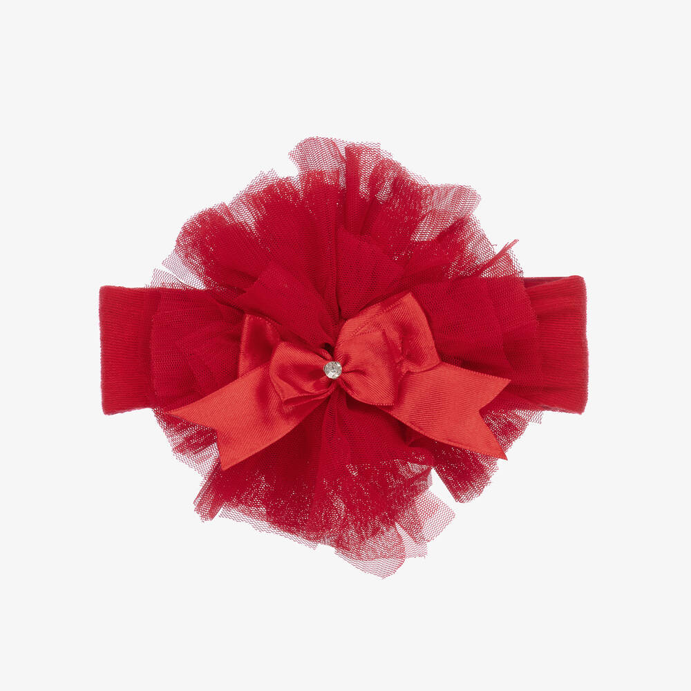 Beau KiD - Красная повязка на голову для девочек | Childrensalon