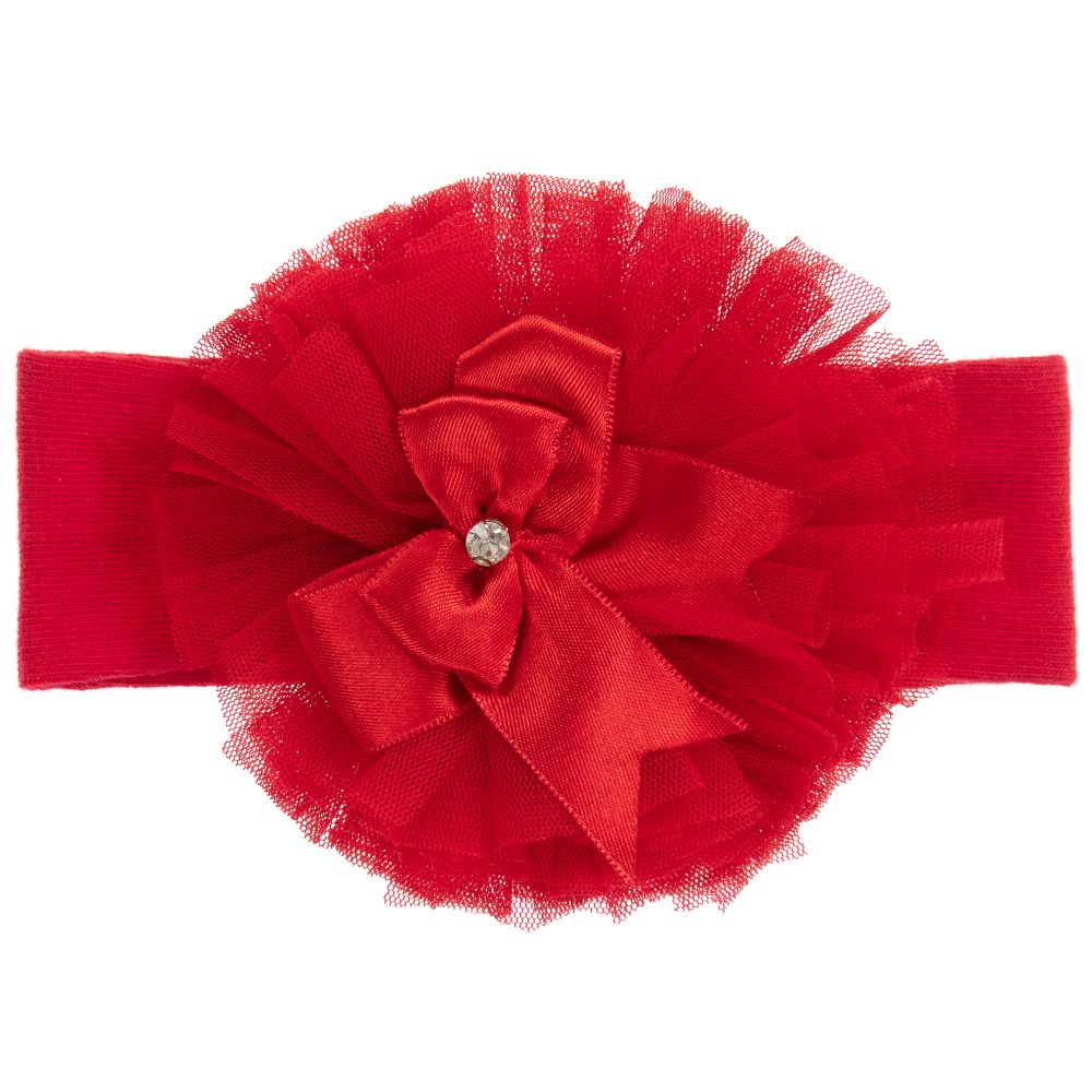 Beau KiD - Girls Red Headband | Childrensalon