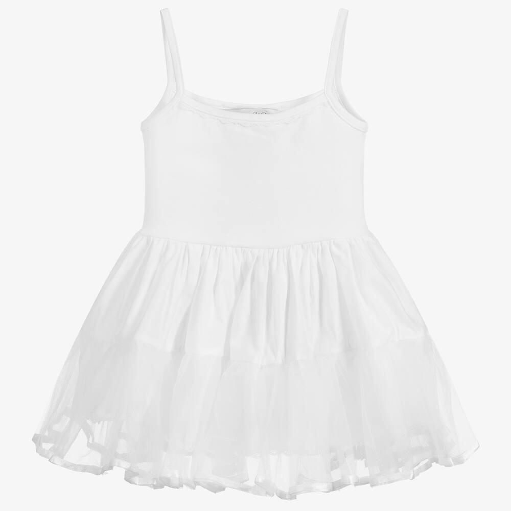 Beau KiD - Girls White Cotton Petticoat | Childrensalon