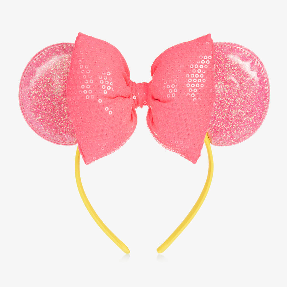 Billieblush - Girls Pink Minnie Mouse Hairband | Childrensalon