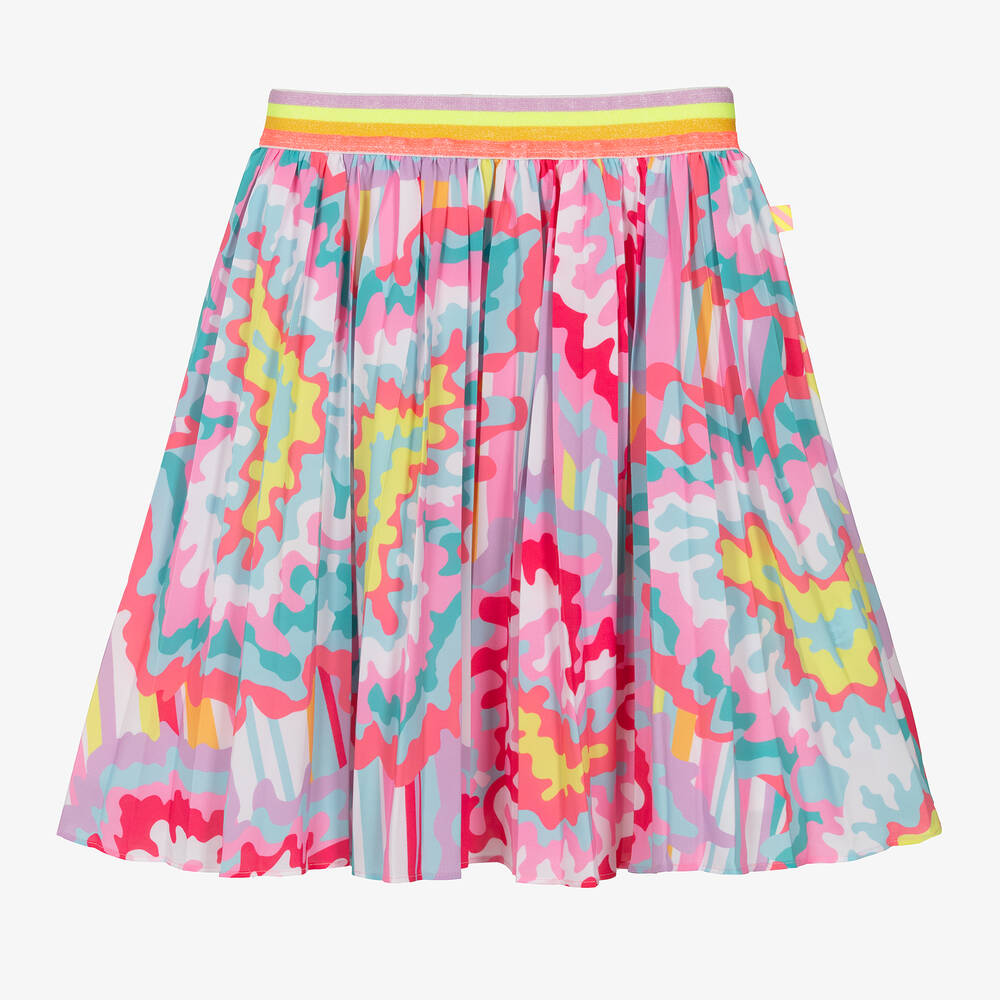 Billieblush Kids' Girls Pink Pleated Skirt