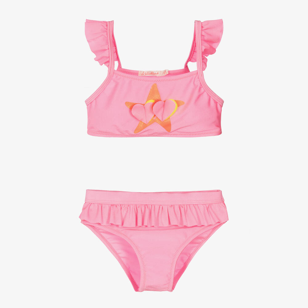 Billieblush - Girls Pink Starfish Bikini | Childrensalon