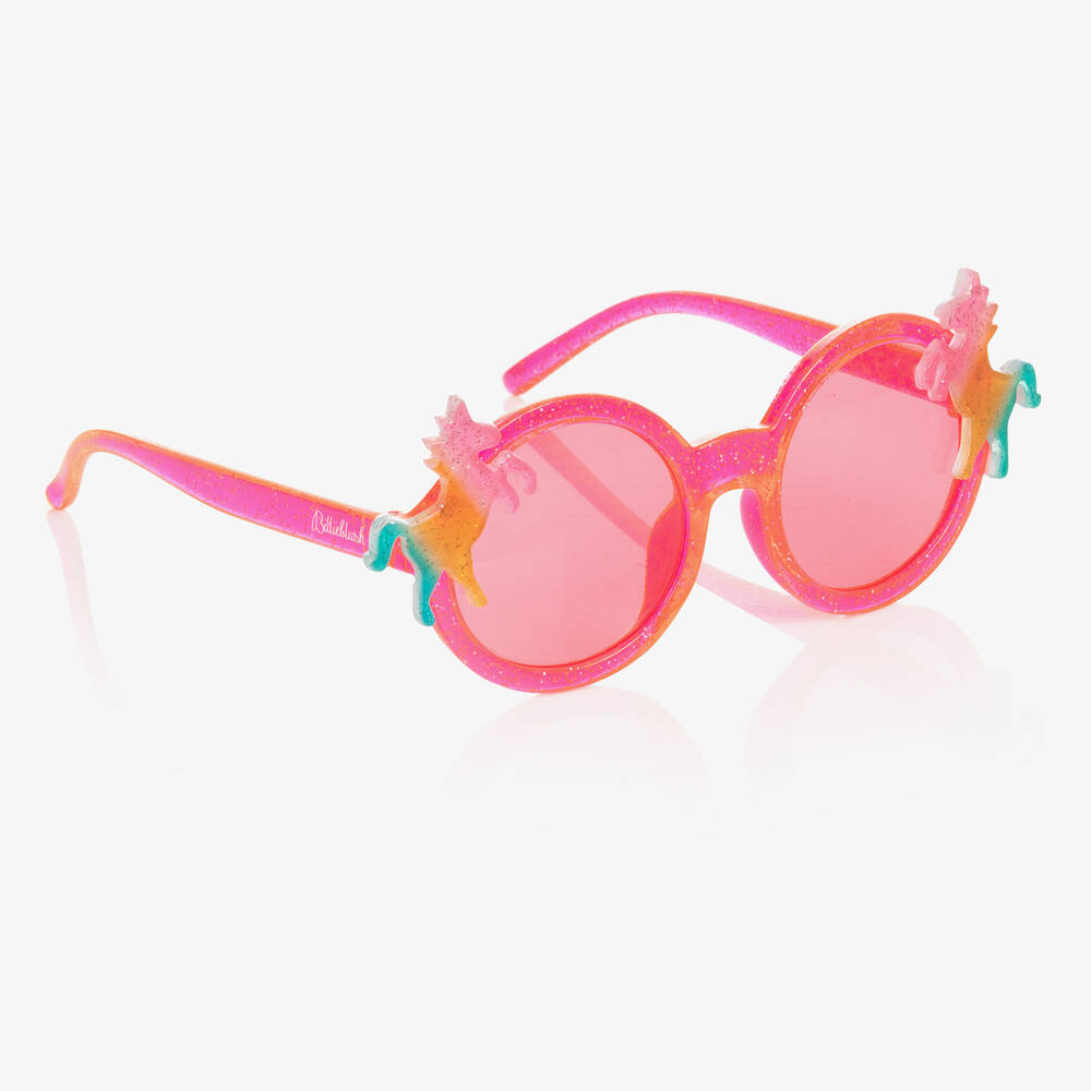 Billieblush Kids' Girls Pink Unicorn Sunglasses (uv400)