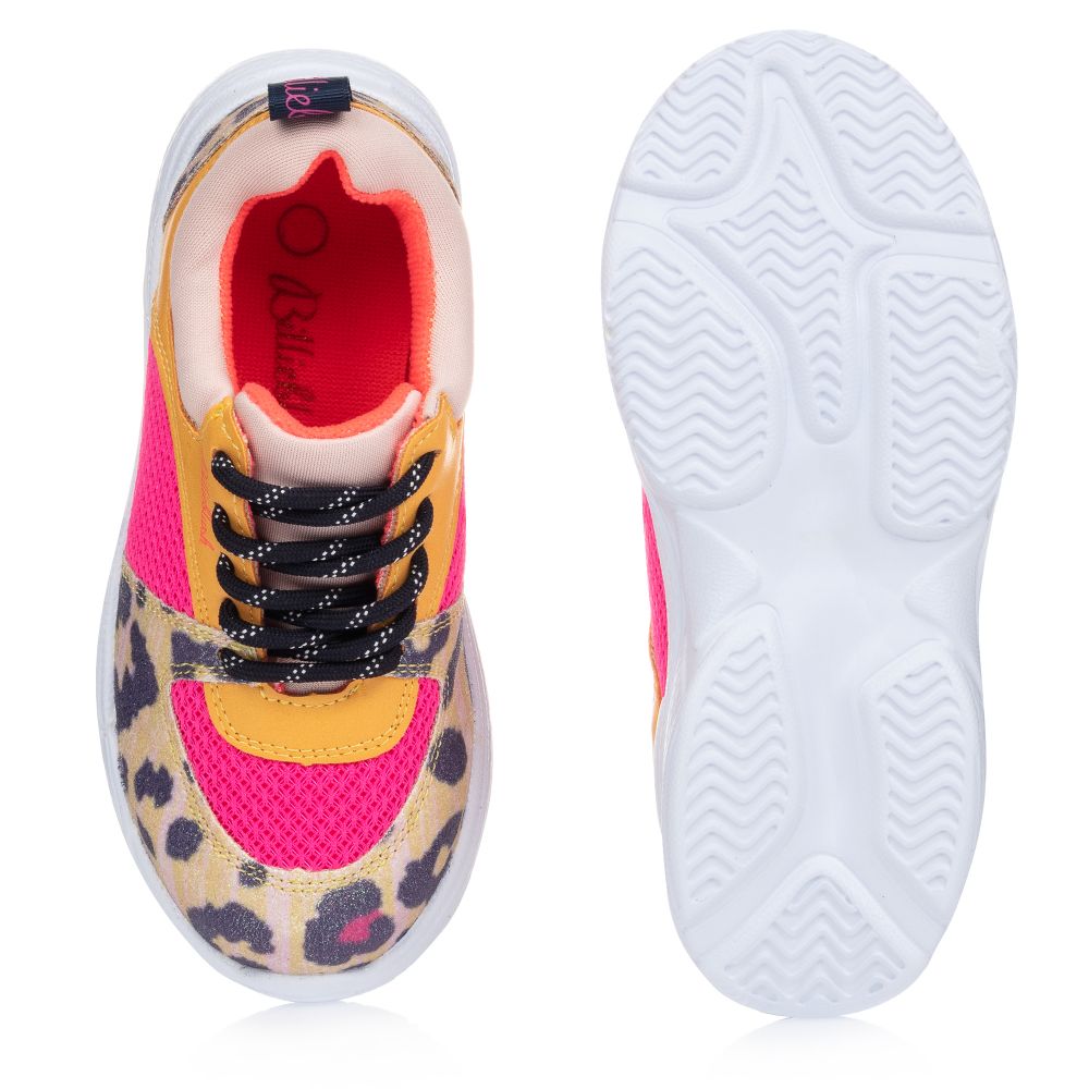 pink leopard print trainers