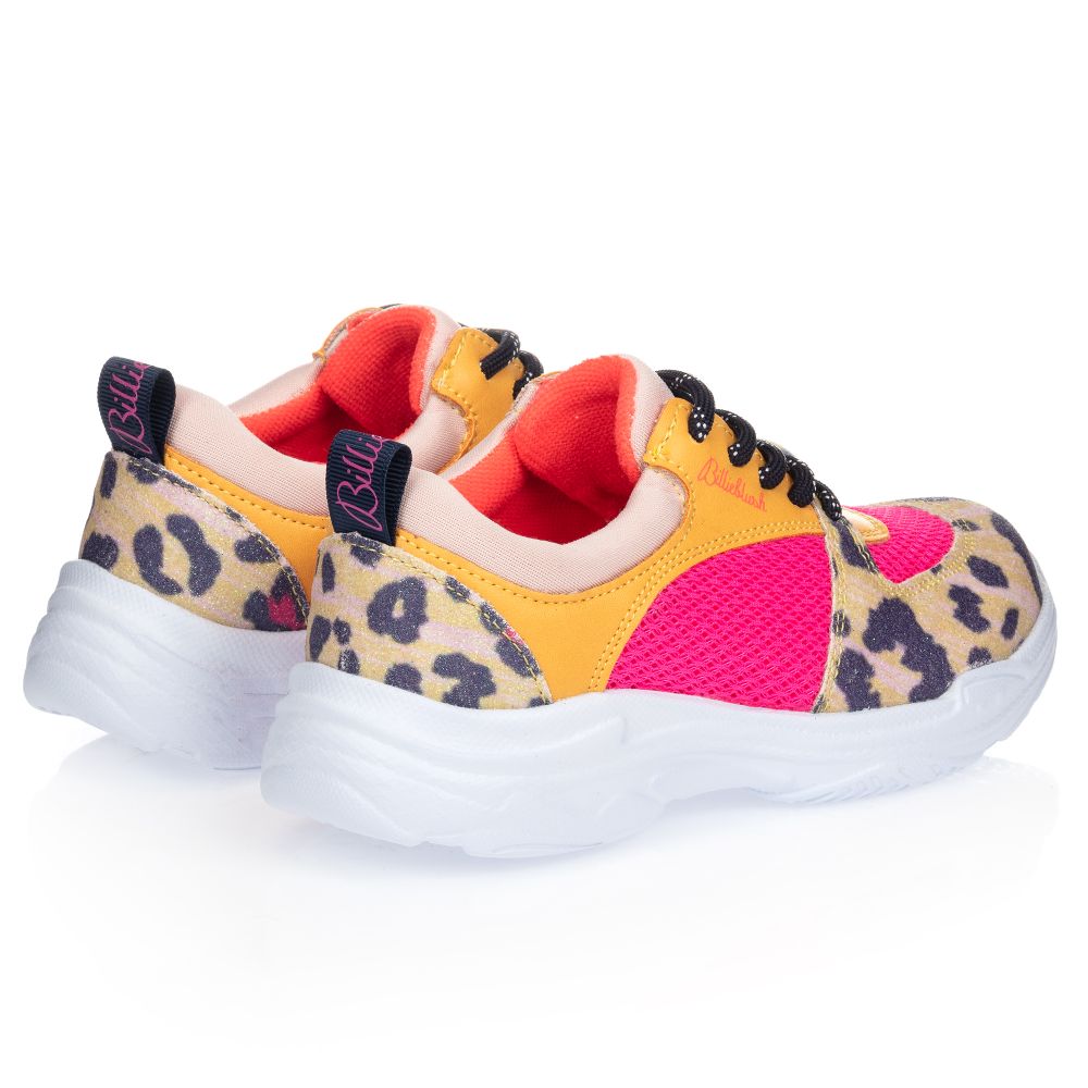 pink leopard print trainers