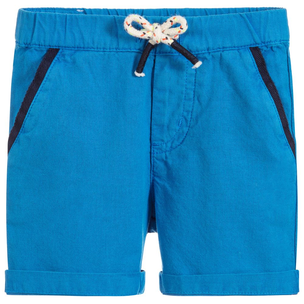 Billybandit Babies' Boys Blue Cotton Shorts