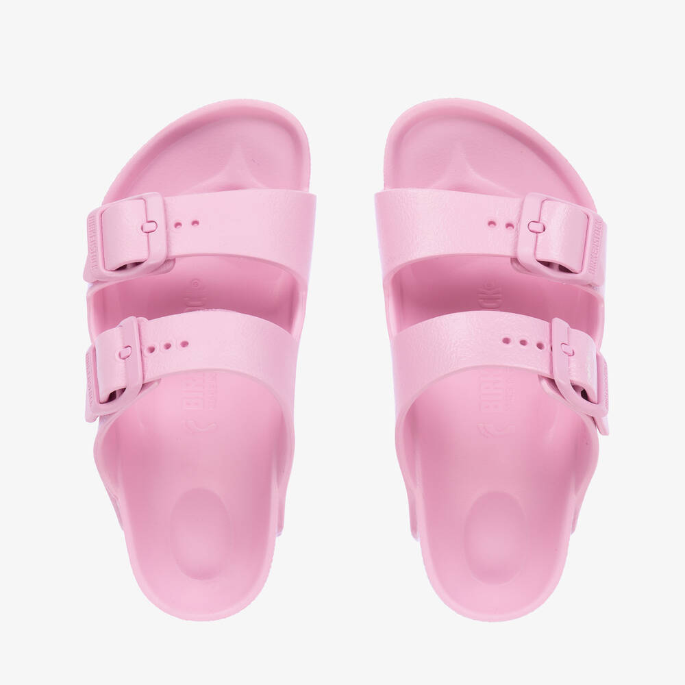 Shop Birkenstock Girls Pink Arizona Sandals