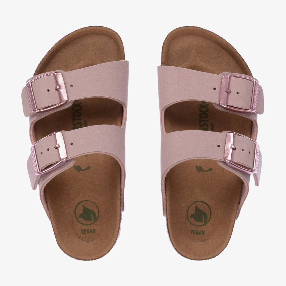 Birkenstock - Girls Pink Buckled Sandals | Childrensalon