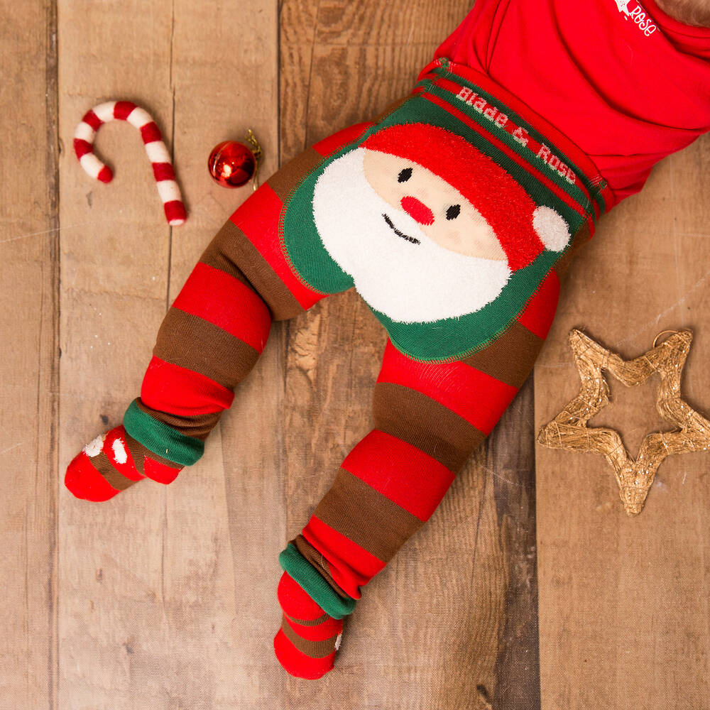 Baby Clothing 'Santa' Leggings