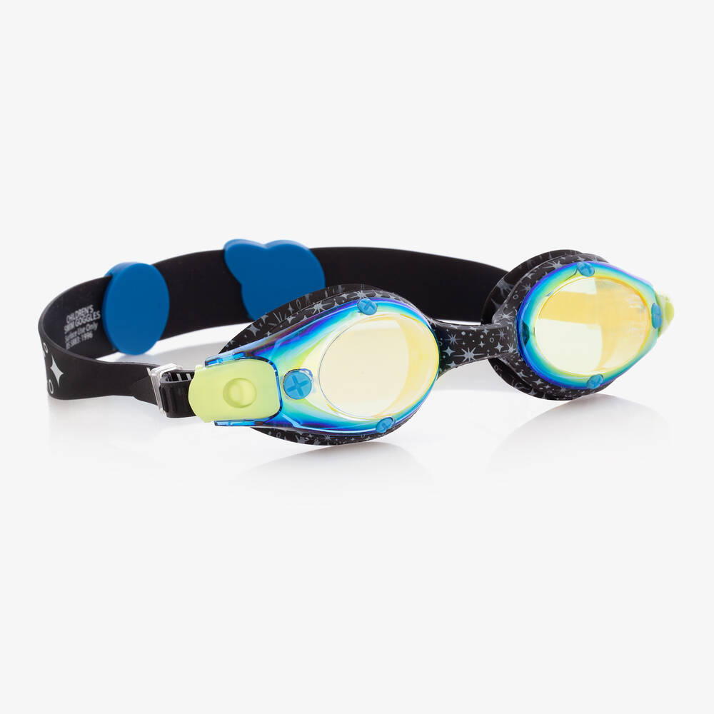 Bling2o - نظارات غوغلز للسباحة سيليكون لون أسود للأولاد | Childrensalon