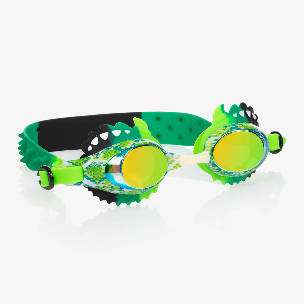Bling2o - Boys Green Snake Swimming Goggles | Childrensalon