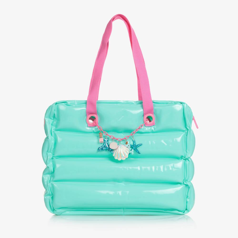Bling2o - Girls Blue Mermaid Inflatable Bag (33cm) | Childrensalon