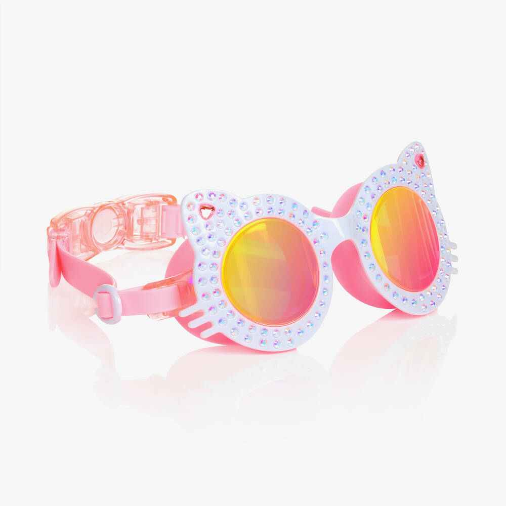Bling2o -  نظارات سباحة بديامونتي لون زهري | Childrensalon