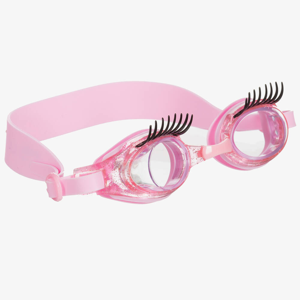 Bling2o - Girls Pink Eyelash Swimming Goggles  | Childrensalon