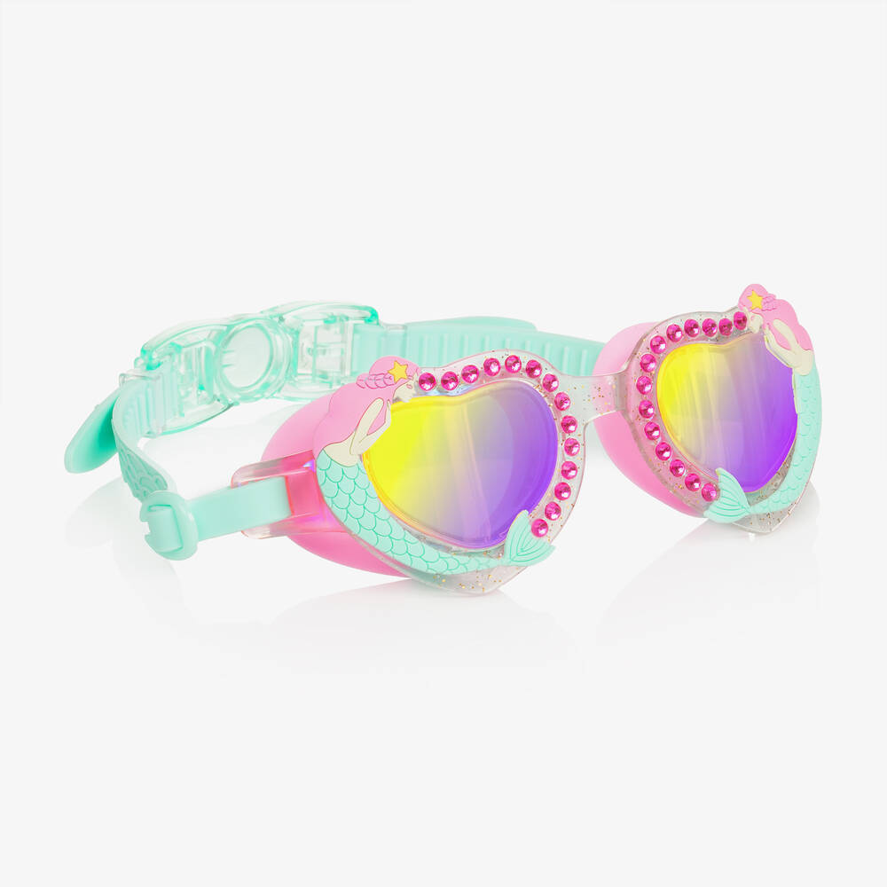 Bling2o -  نظارات سباحة ميرميد لون زهري للبنات | Childrensalon