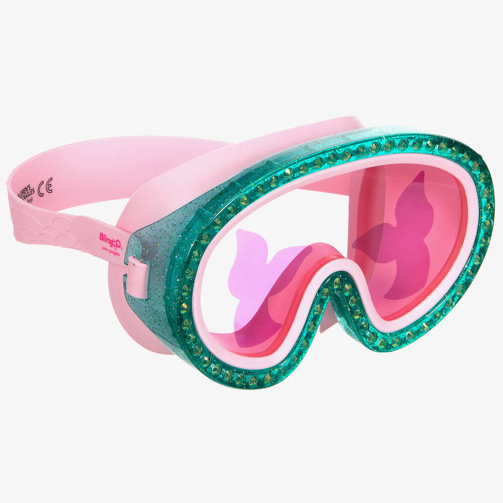 Bling2o - قناع للسباحة لون زهري للبنات  | Childrensalon