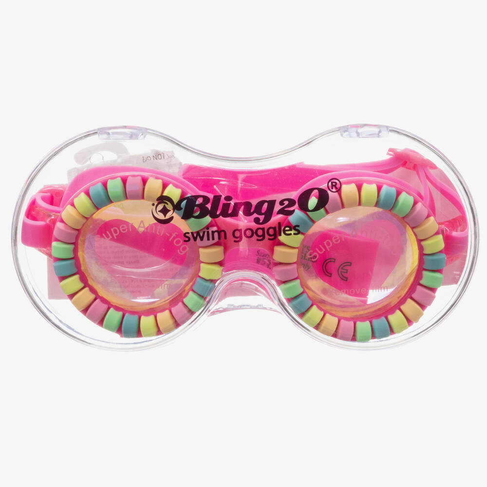 Bling2o - Pink Candy Swimming Goggles | Childrensalon