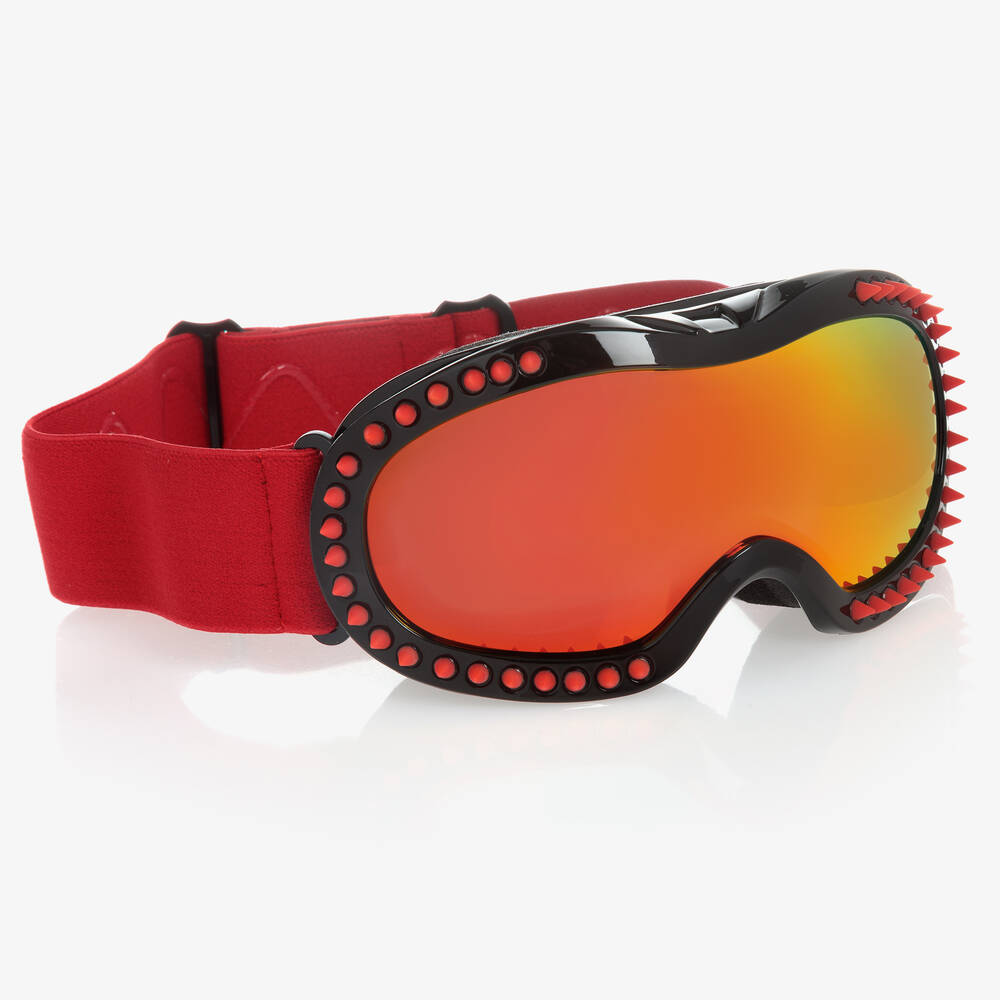 Bling2o - Красно-черные лыжные очки | Childrensalon